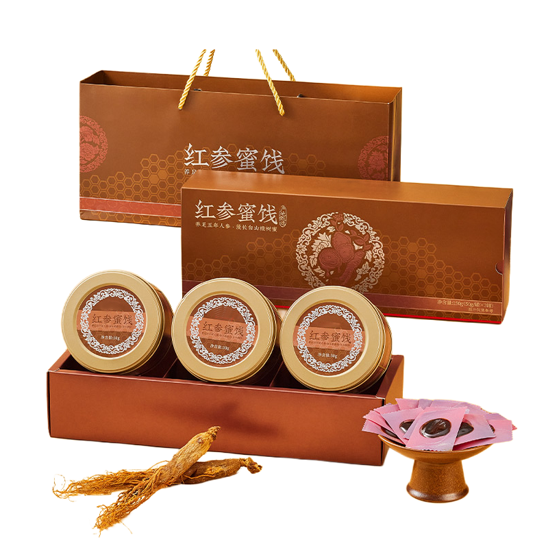 红参蜜饯礼盒